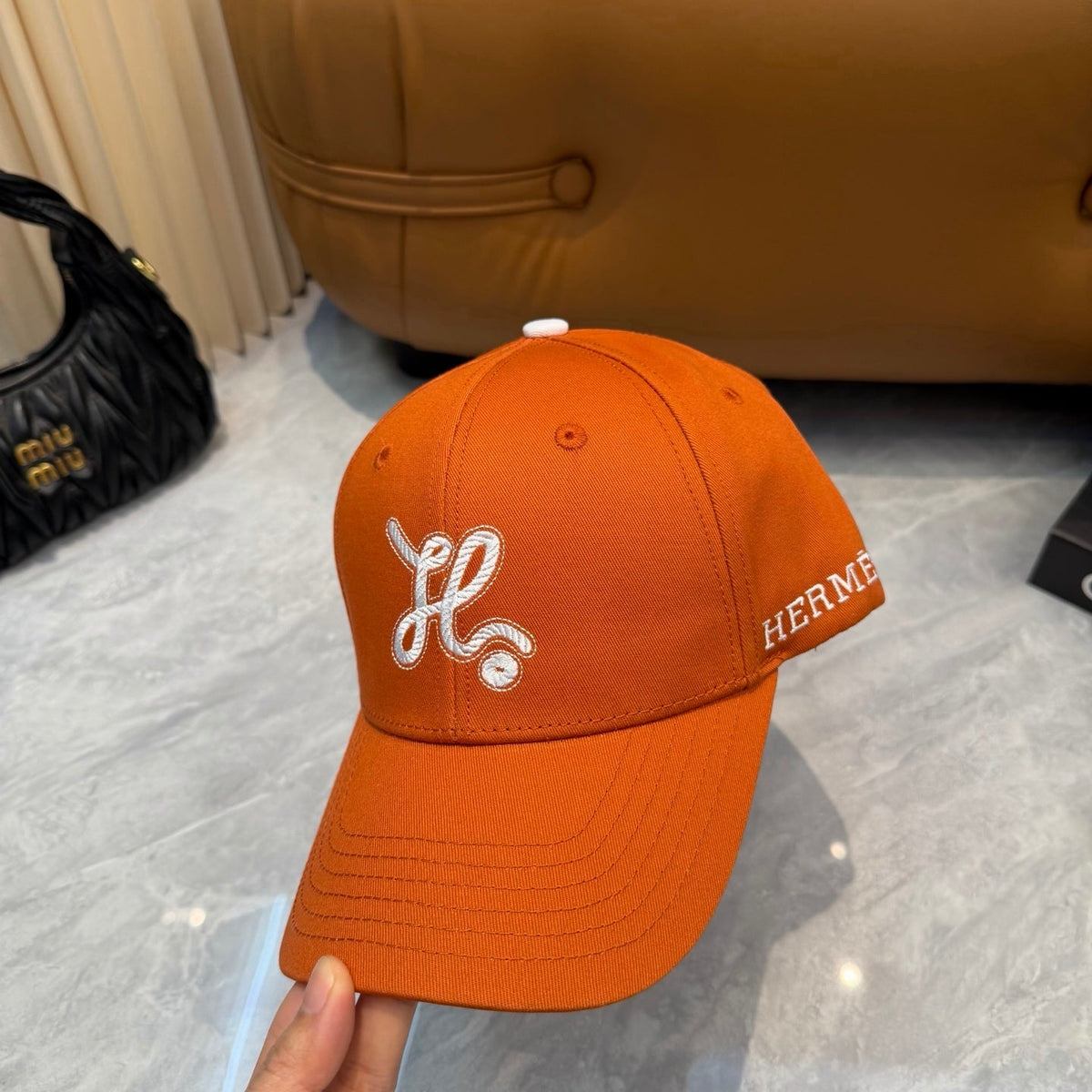Hermes Baseball Cap 448181