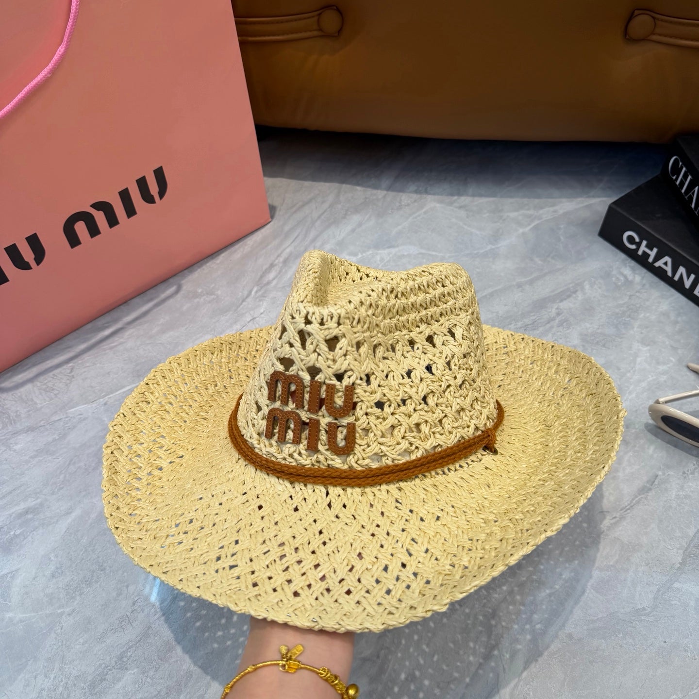 Miumiu Straw Hat 213518