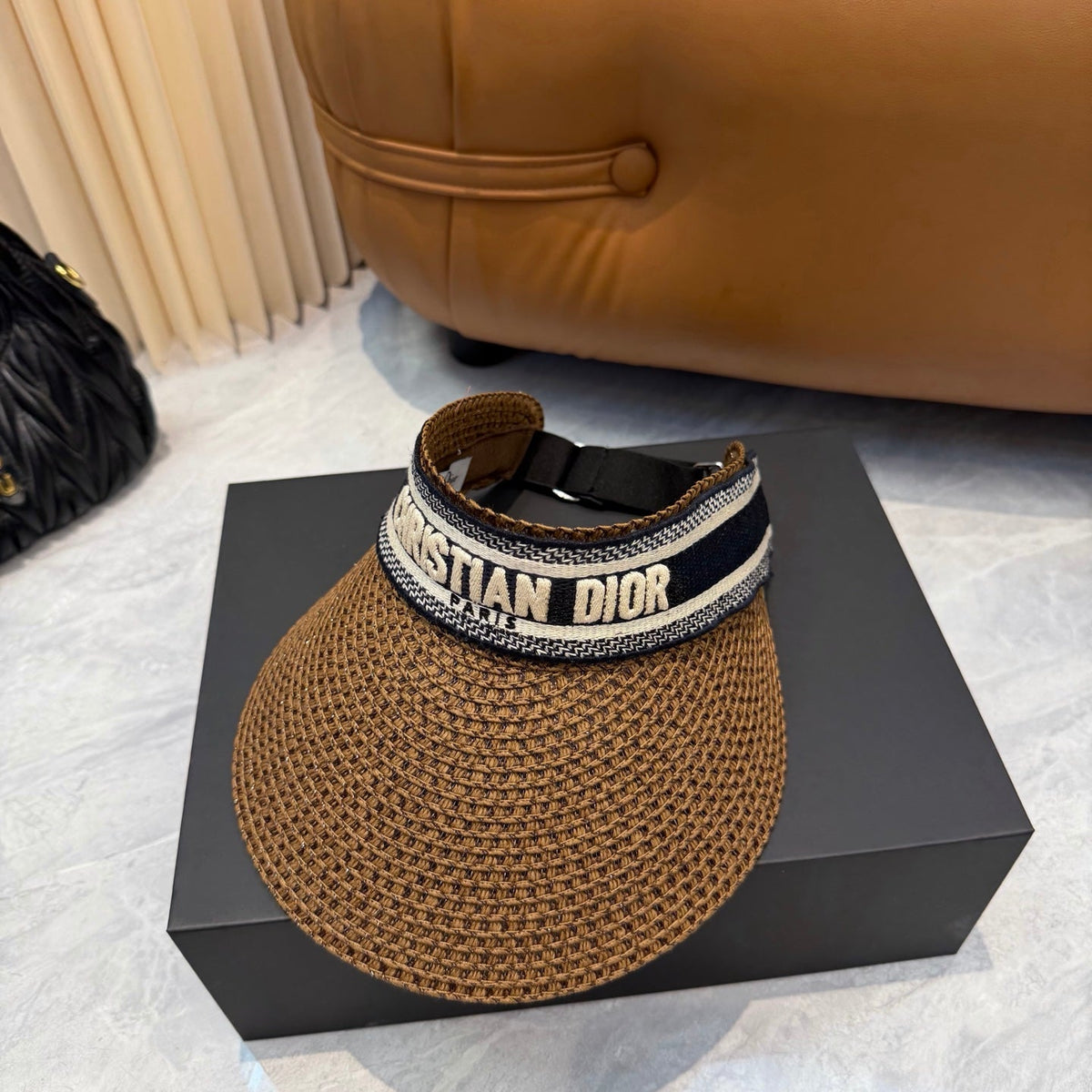 Dior Straw Half-Brim Hat 454170