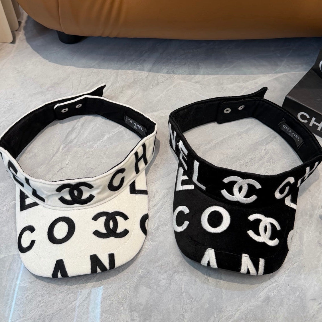 Chanel Coco Beach Hat With Visor 401122