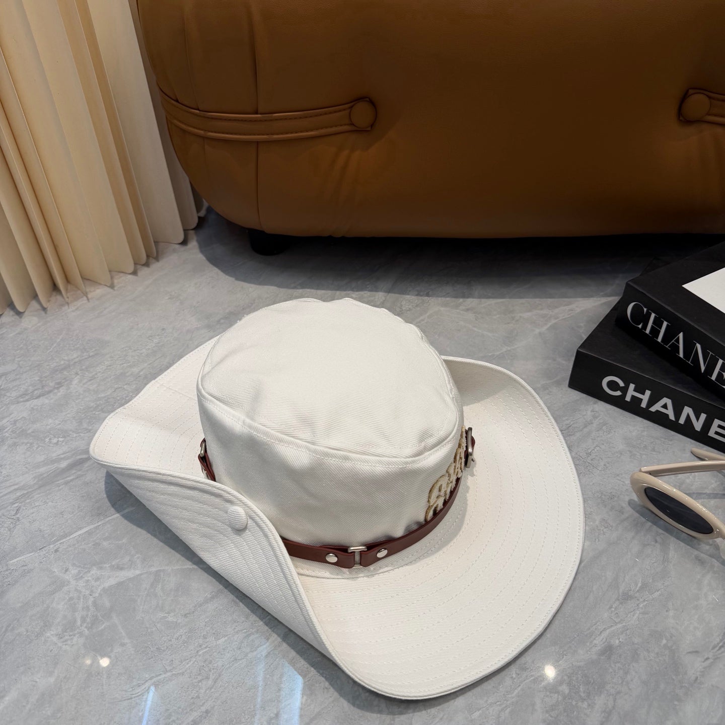 Miumiu Foldable Fisherman Hat Cotton 323655