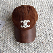 Celine Triomphe Baseball Cap Velvet