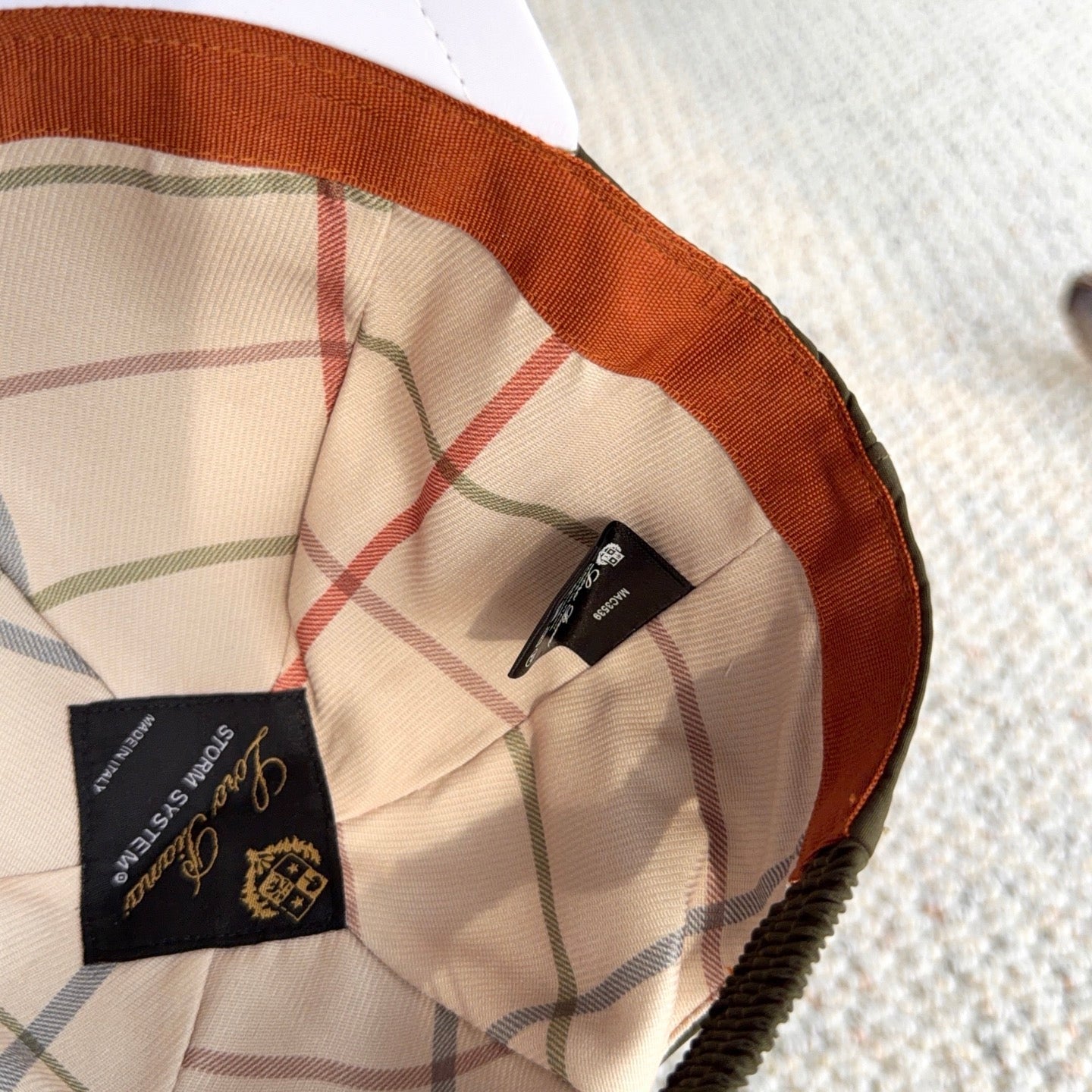 Loro Piana Baseball Cap with Metal Logo 425743