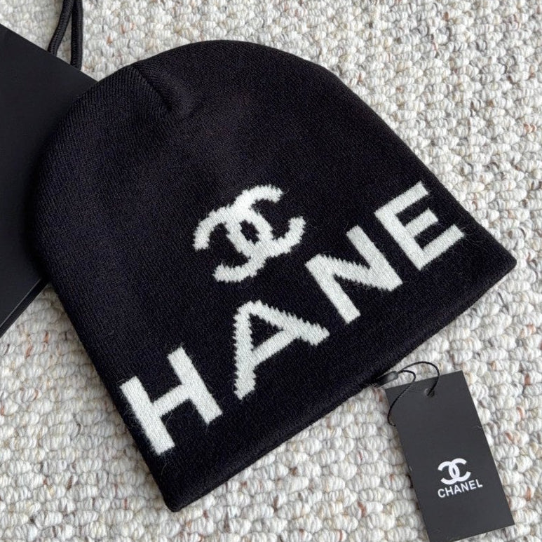 Chanel Knit Beanie Hat 454062