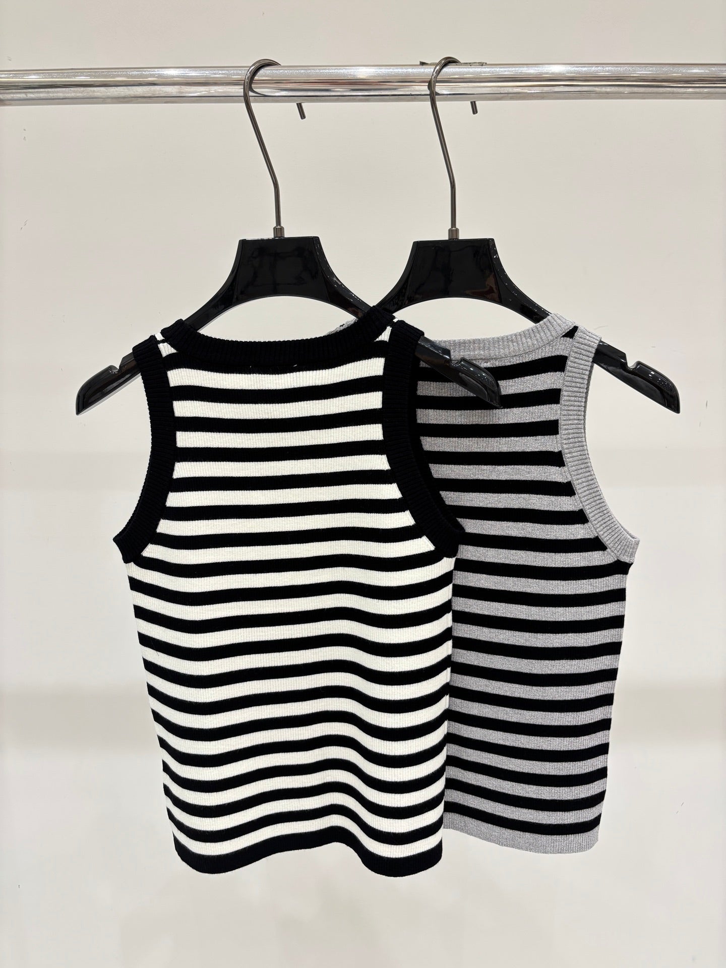 Chanel 2026 Striped Vest Wool 413791