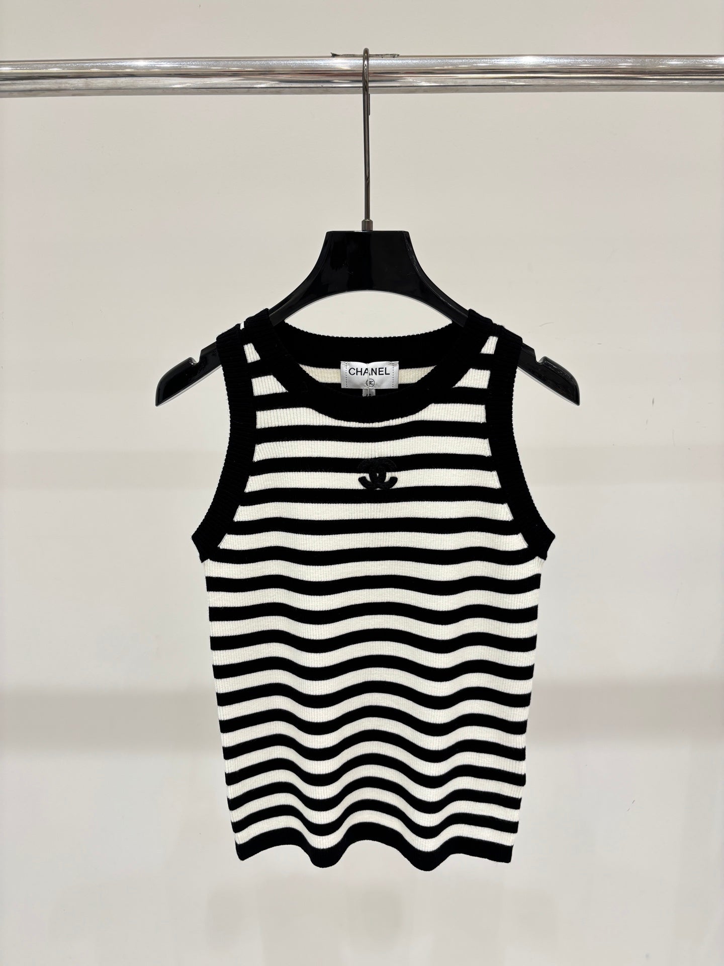 Chanel 2026 Striped Vest Wool 413791