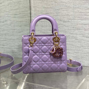 Lady Bag 20cm Violet Lambskin