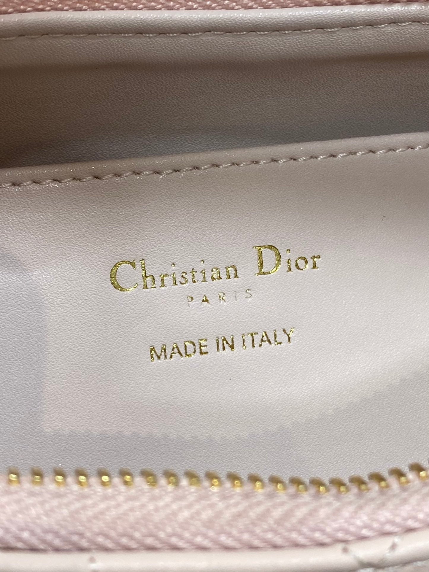 Dior 2025 Bag 19cm Pink Lambskin 272828