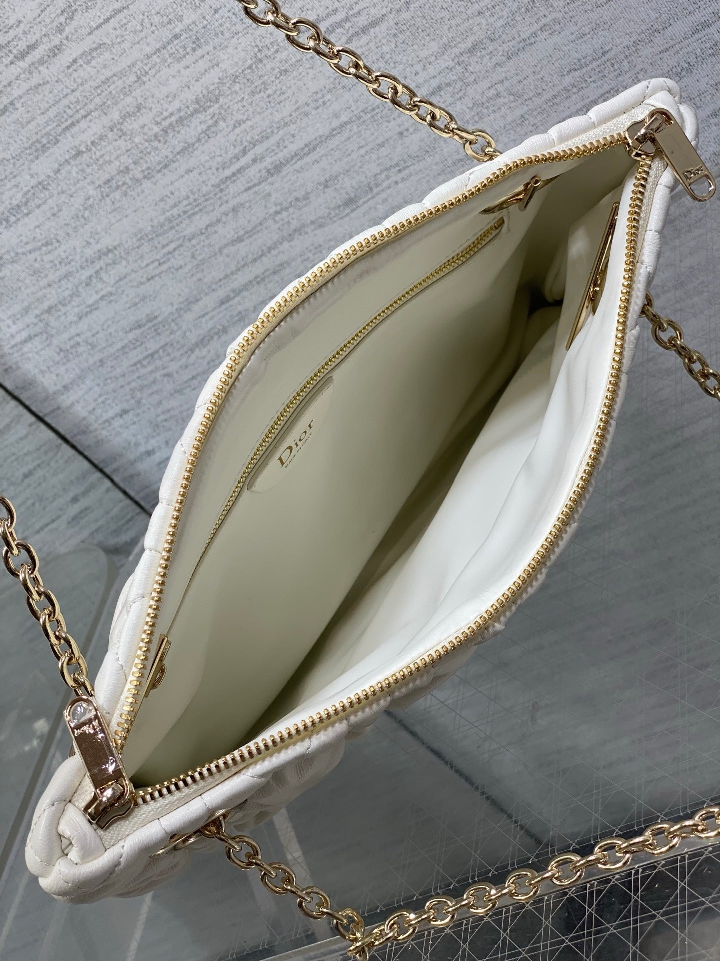 Dior 2026 Crunchy Bag 33cm Cannage Leather 378818