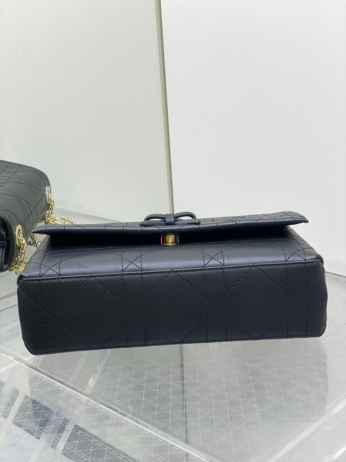 Dior 2026 Small Dior Promenade Flap Bag 25cm Leather Canvas 407157