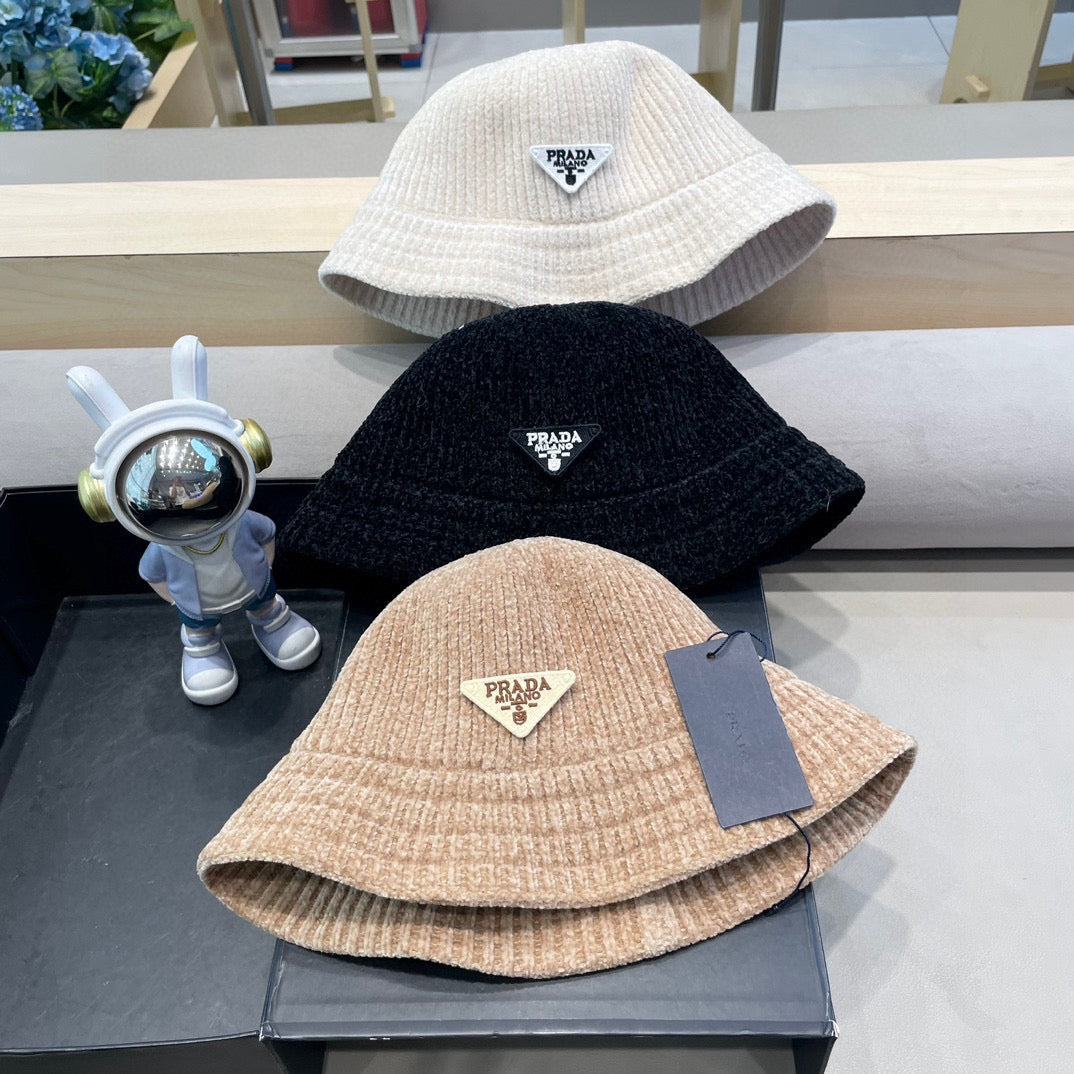 Prada Wool Knitted Hat 447955