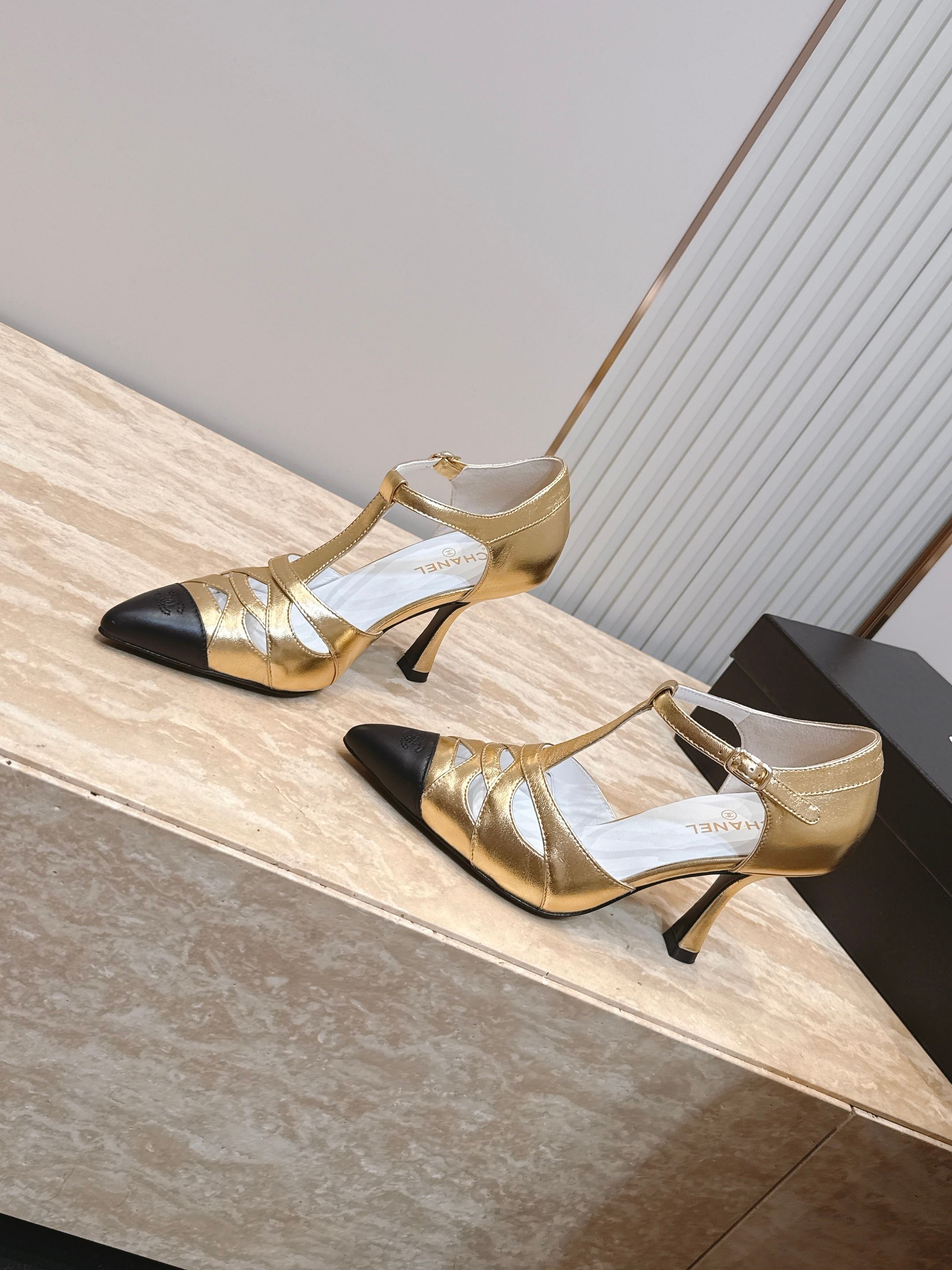 Channel 2026 Slingback Pump 90mm Calfskin 898934