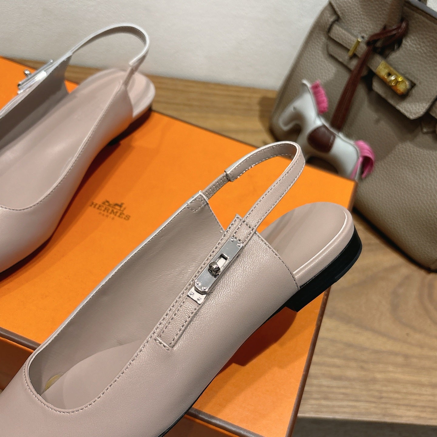 Hermes 2026 Lovely Slingback Flat Calfskin 774720