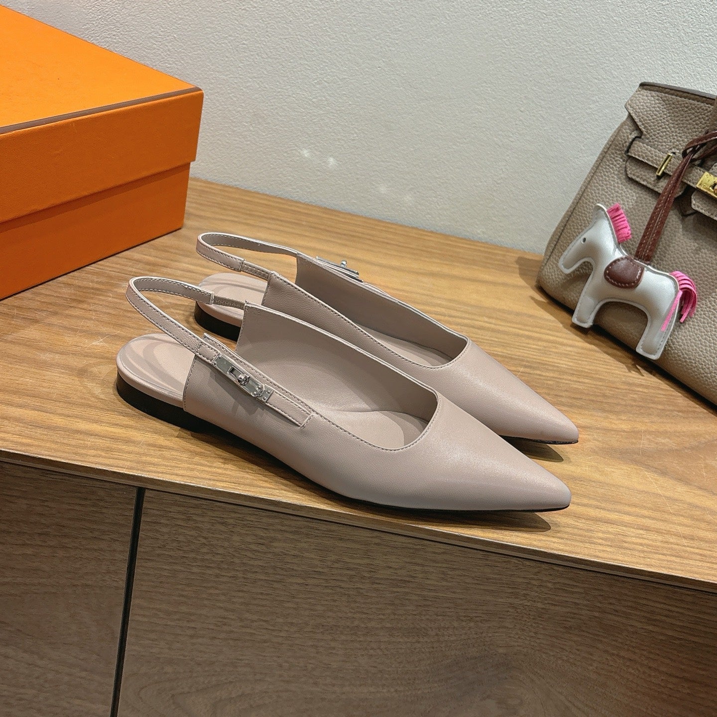 Hermes 2026 Lovely Slingback Flat Calfskin 774720