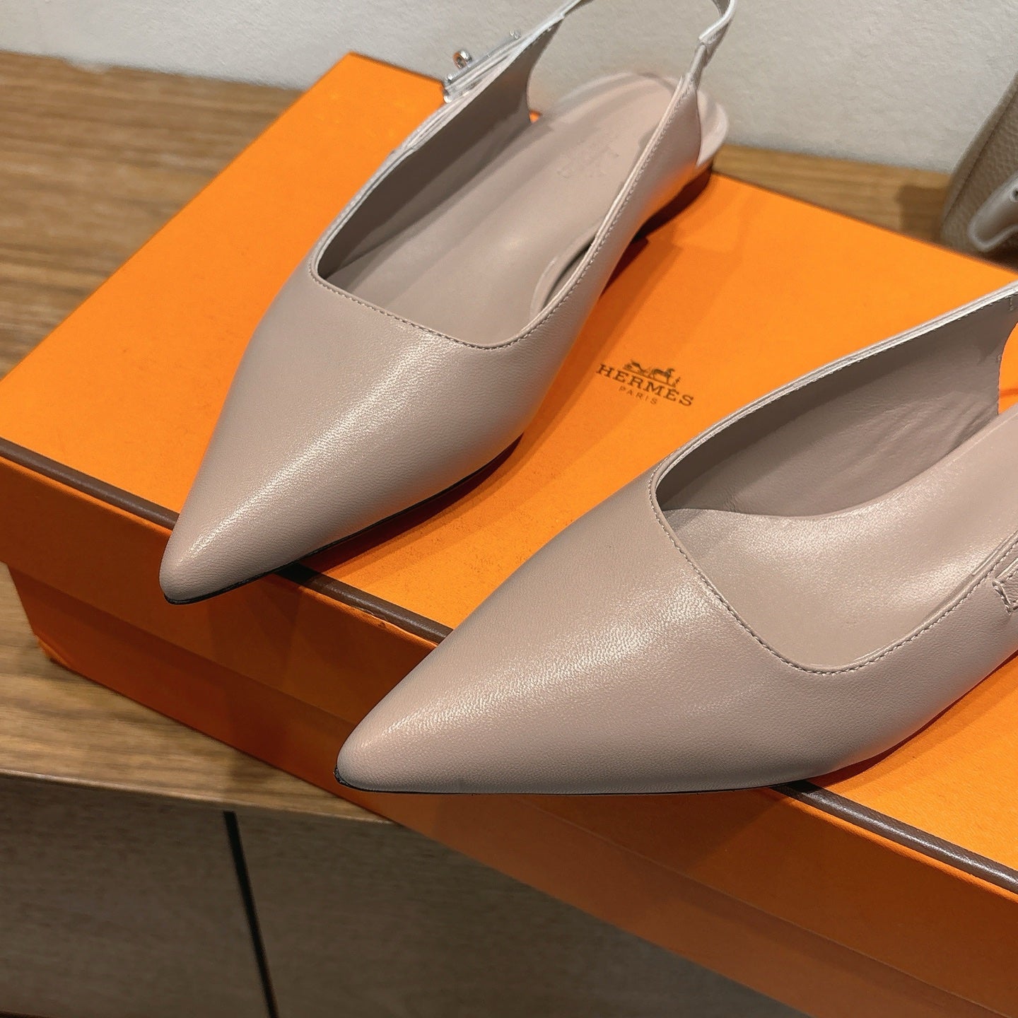 Hermes 2026 Lovely Slingback Flat Calfskin 774720