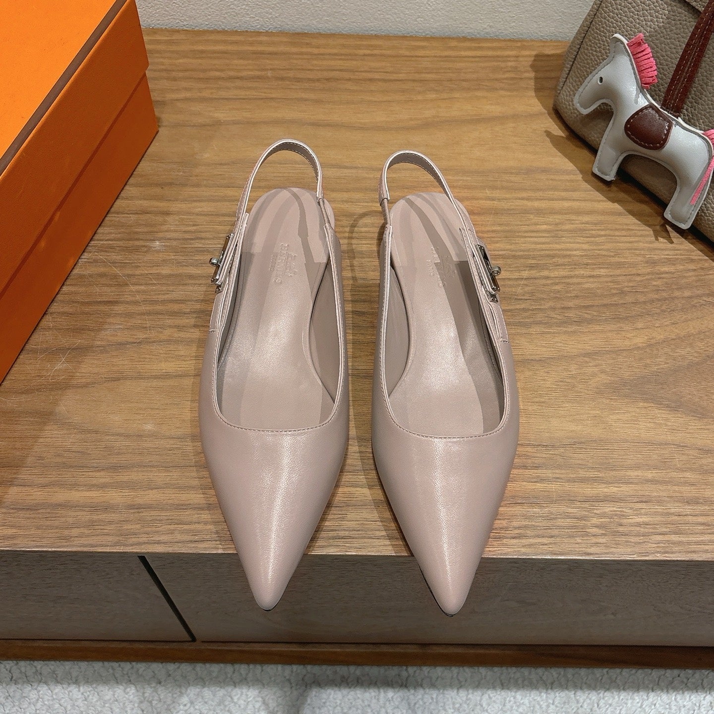 Hermes 2026 Lovely Slingback Flat Calfskin 774720