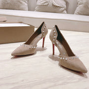 CL 25 Iriza Pumps 8.5cm Beige Suede 314899