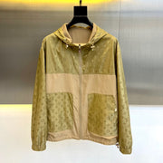 LV MONOGRAM WINDBREAKER STRAW AND TEAK 238898