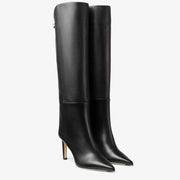 Knee-High Boots Smooth Leather