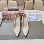 Jimmy 25 Love 100 Pump Beige Cream Cowhide 240037