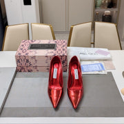 Jimmy 25 Love 100 Pump Red Patent Leather 240039