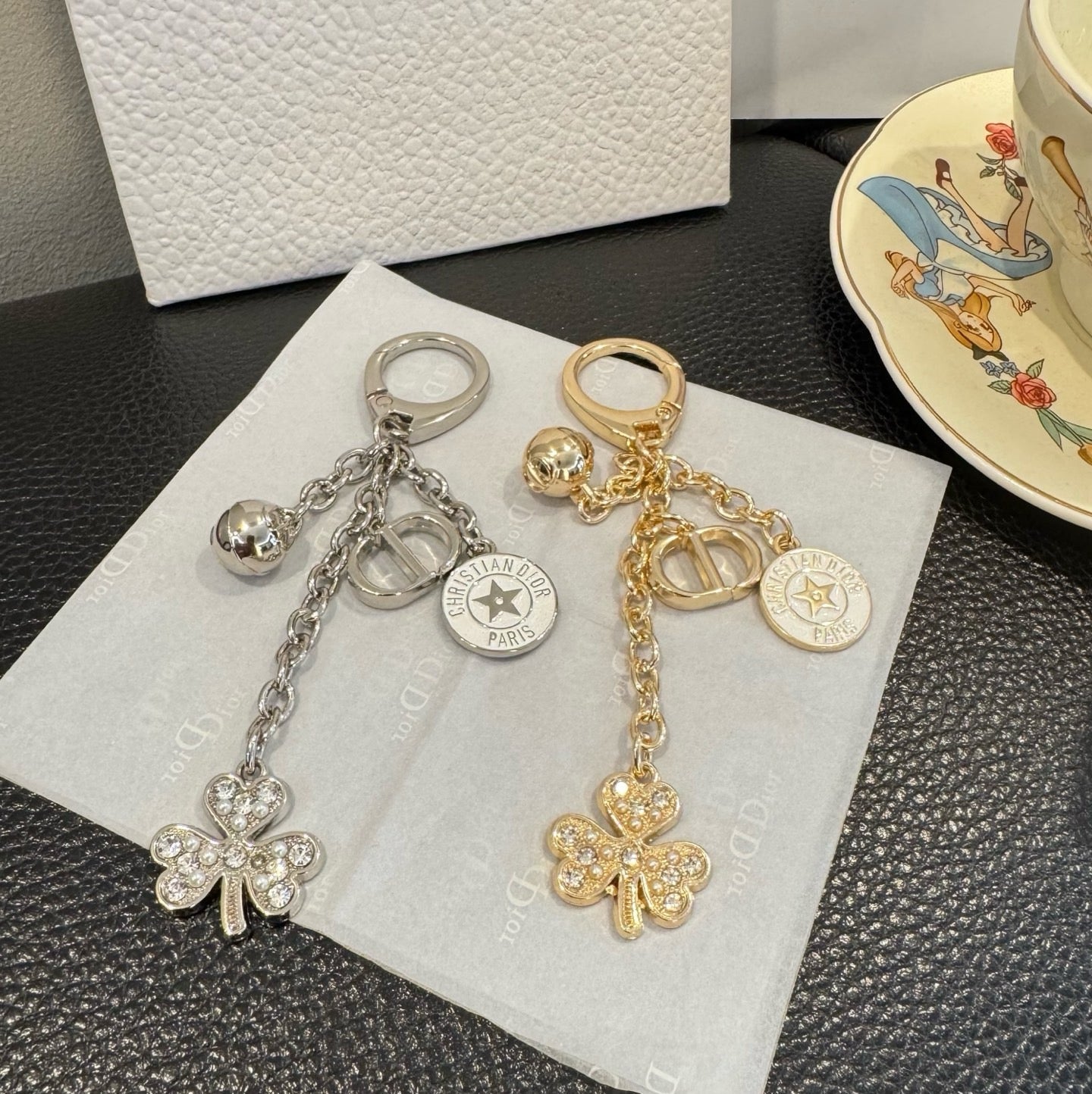 Dior Clover-shaped Charm 353623