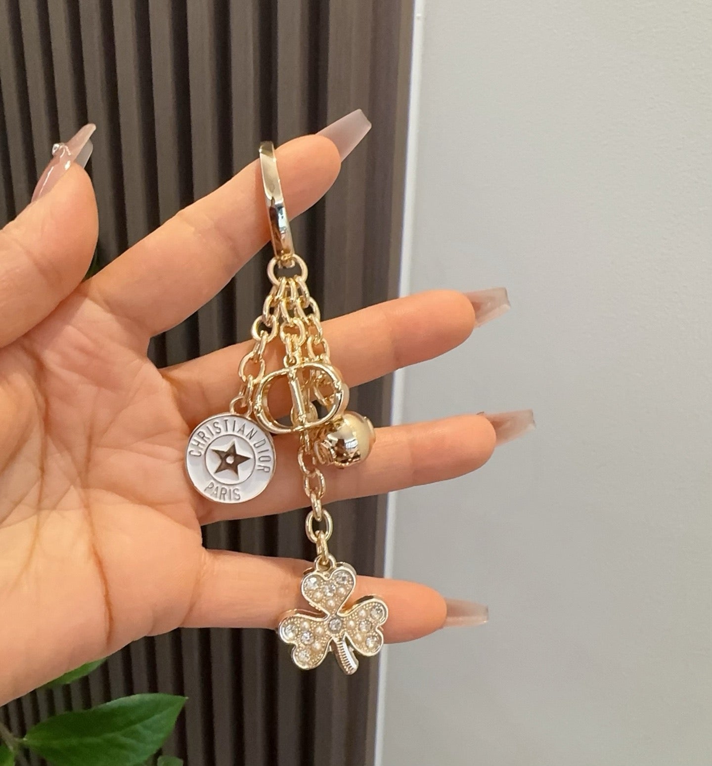 Dior Clover-shaped Charm 353623