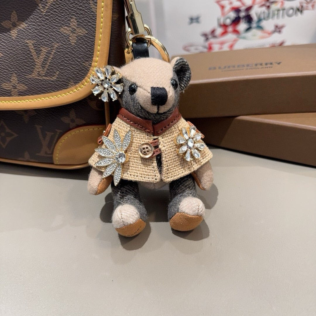 Burberry Trench Coat Bear Charm 381945