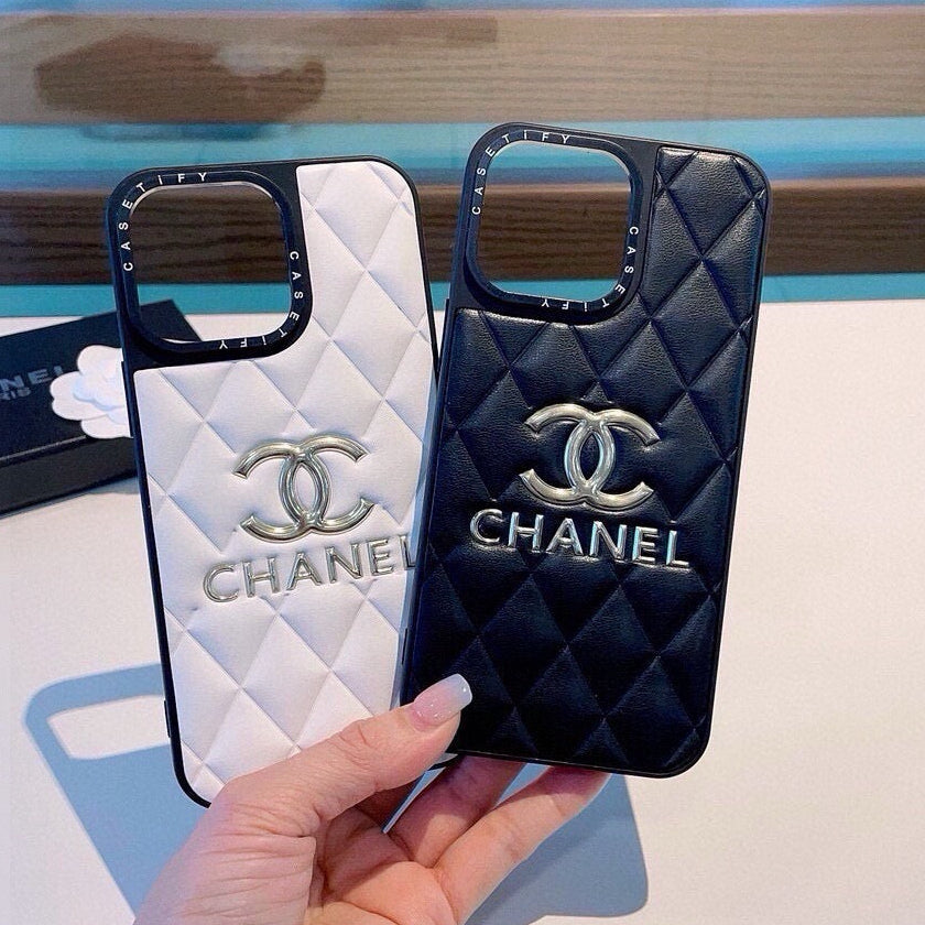 Chanel Gold Logo Phone Case 390502