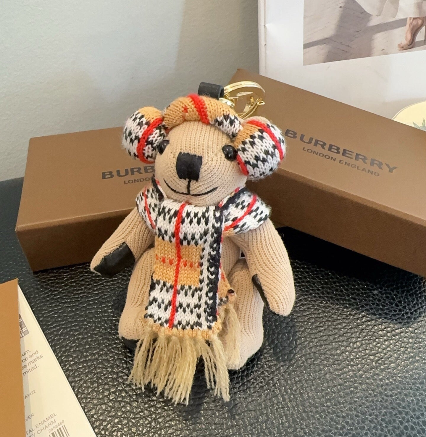 Burberry Thomas Bear Charm 393882