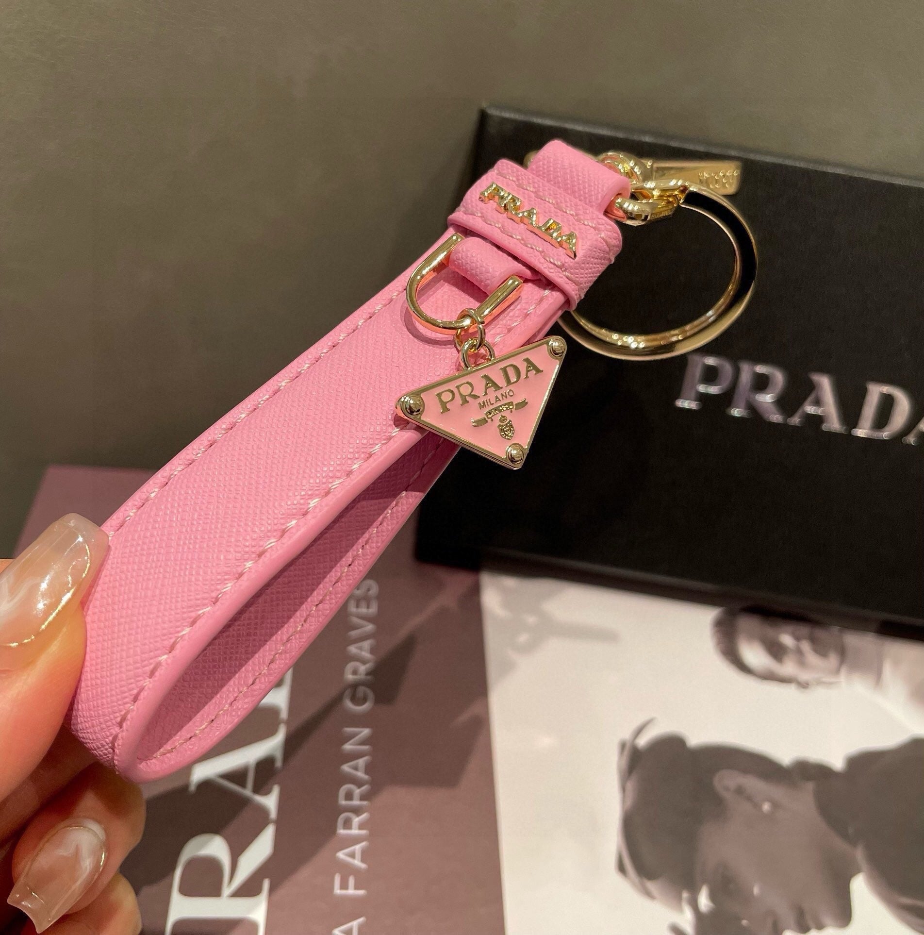 Prada Logo Charm 397179