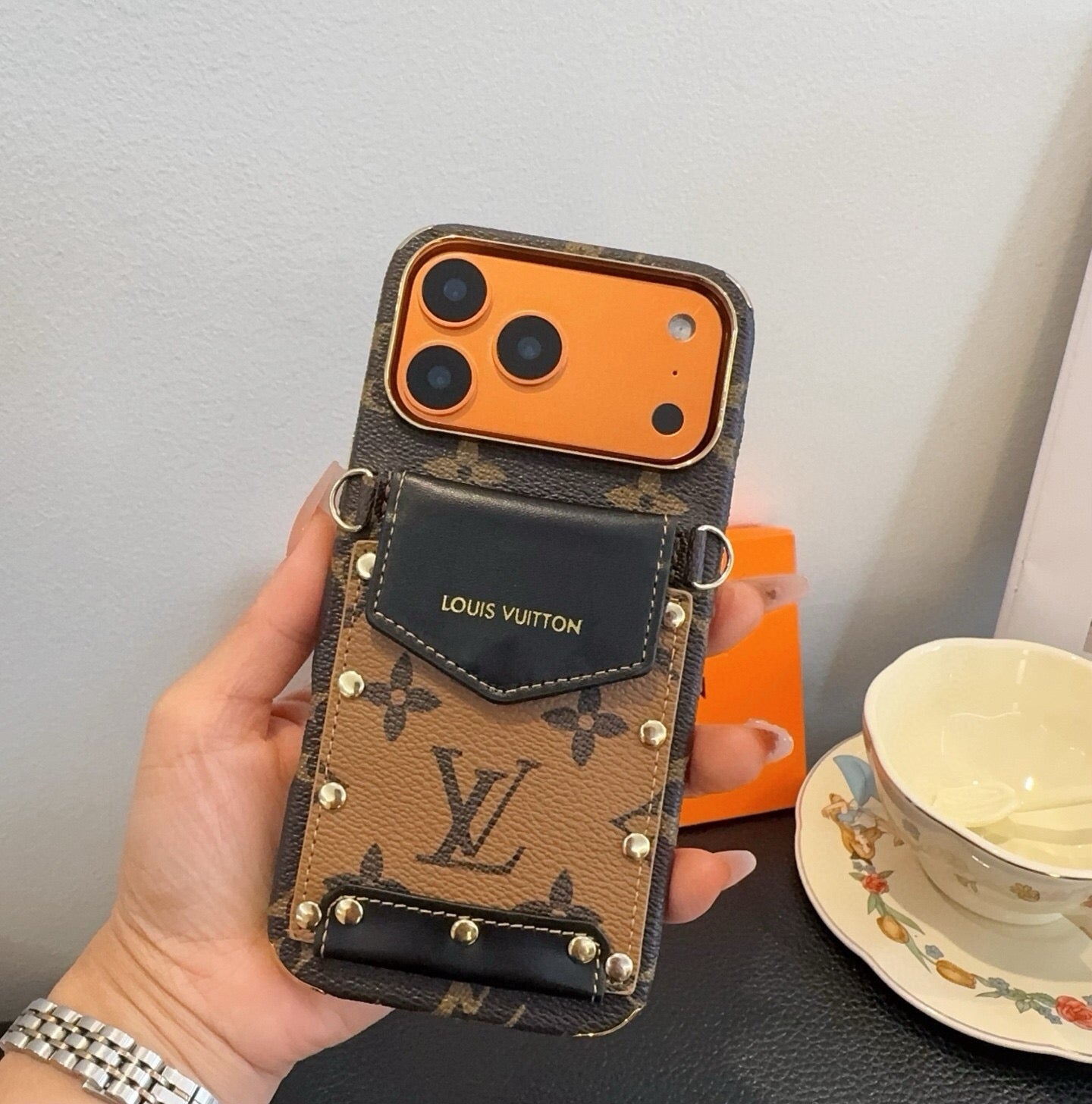 Louis Vuitton Card Holder Phone Case 400376
