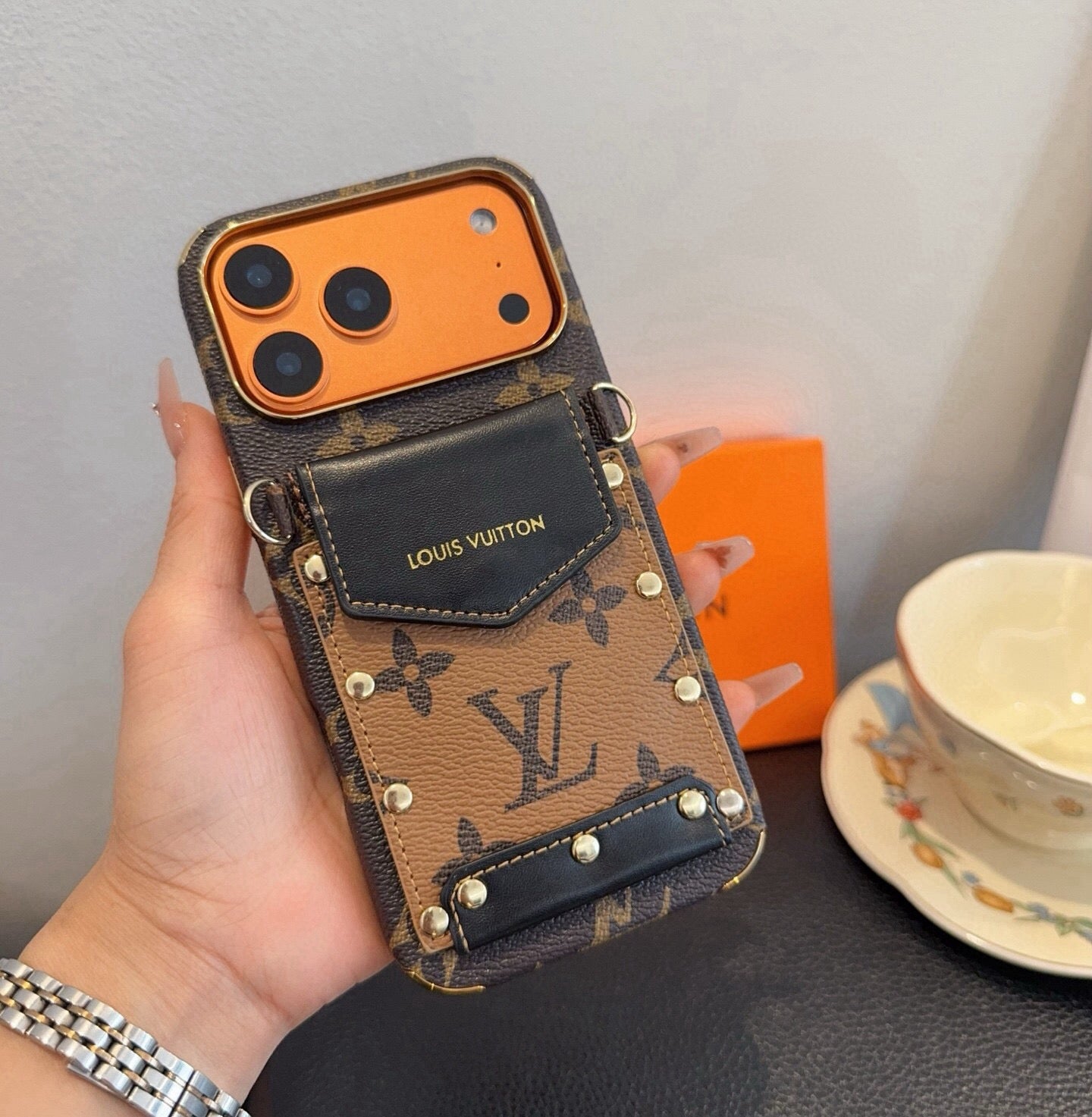 Louis Vuitton Card Holder Phone Case 400376