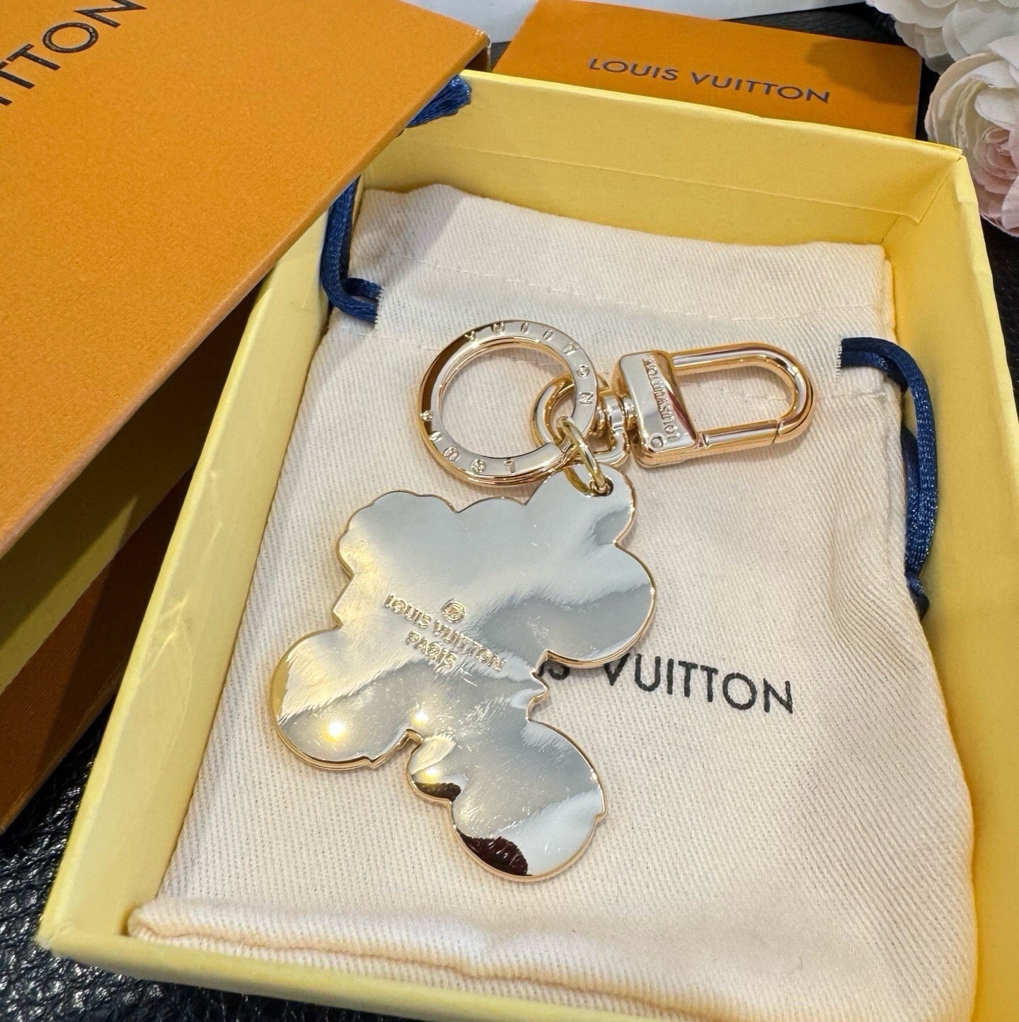 LV Bicycle Sunflower Doll Charm 403462