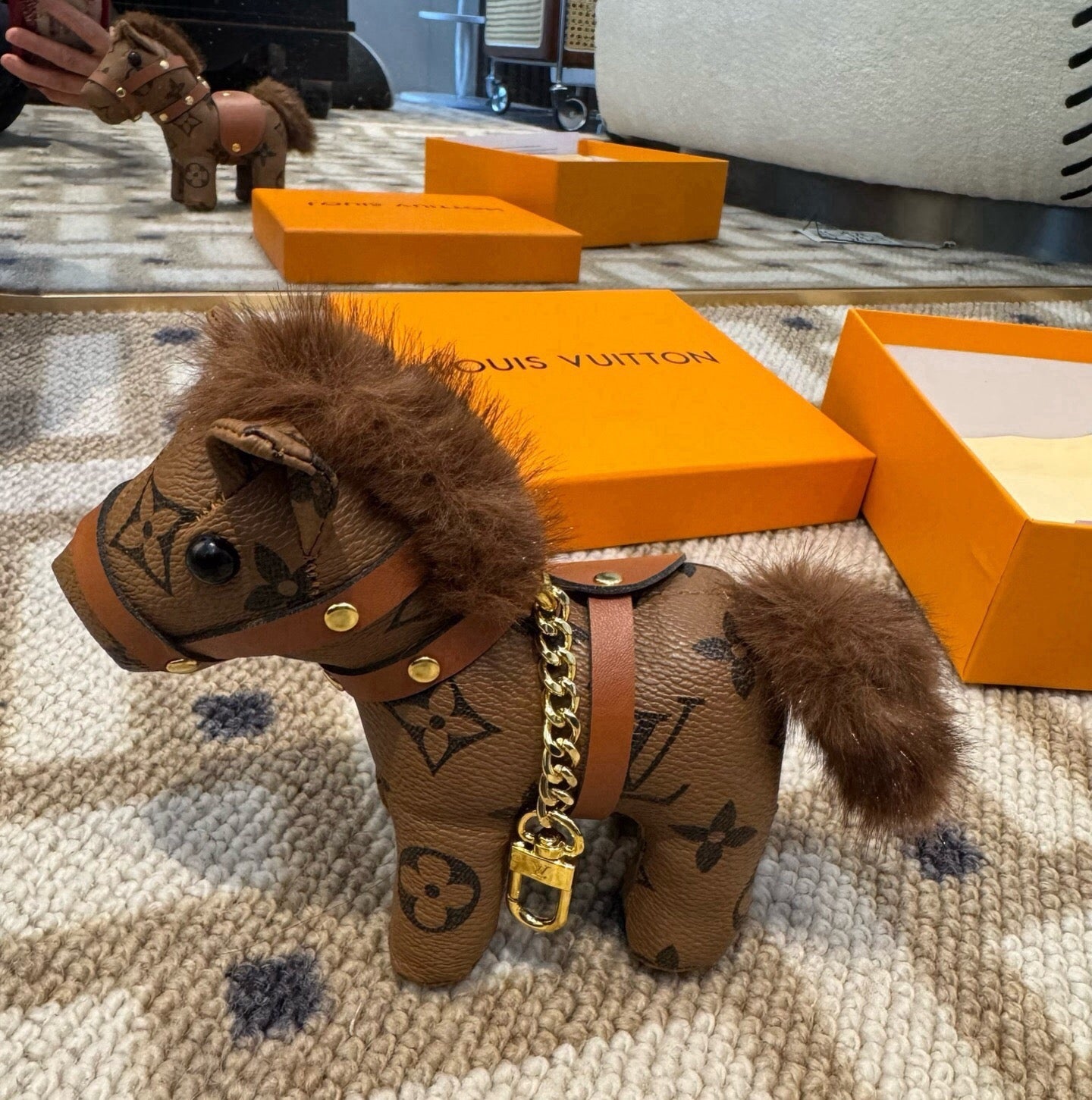 LV Little Horse Charm 413821