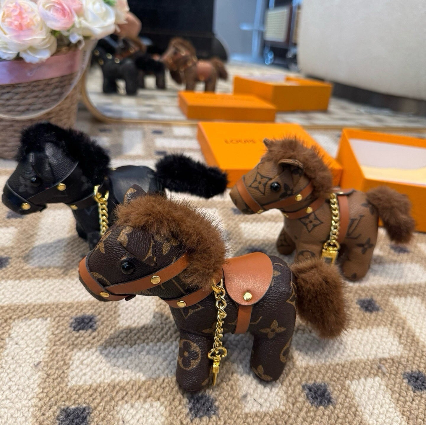 LV Little Horse Charm 413821