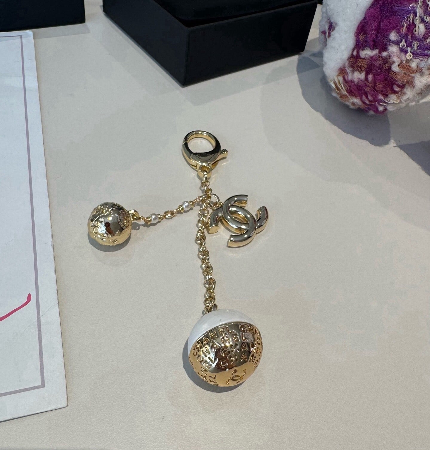 Chanel Pearl Charm 415602