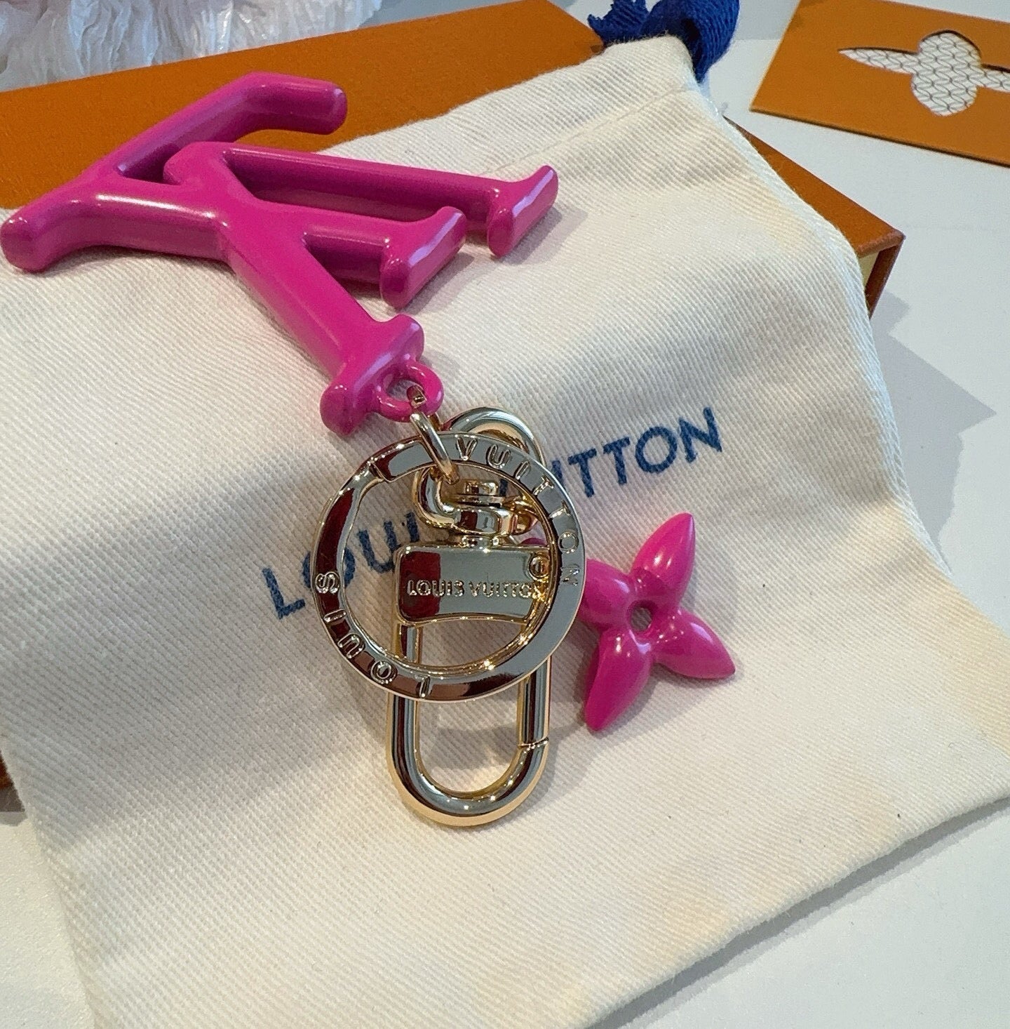 LV Logo Charm 415613