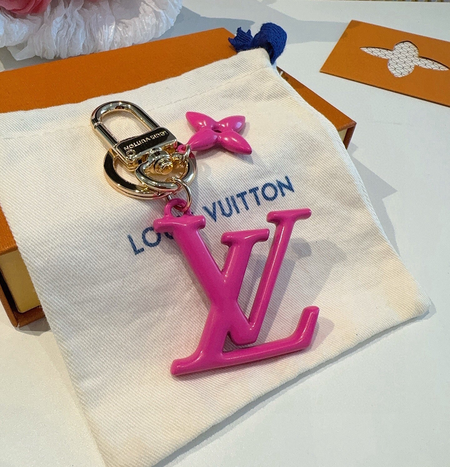 LV Logo Charm 415613
