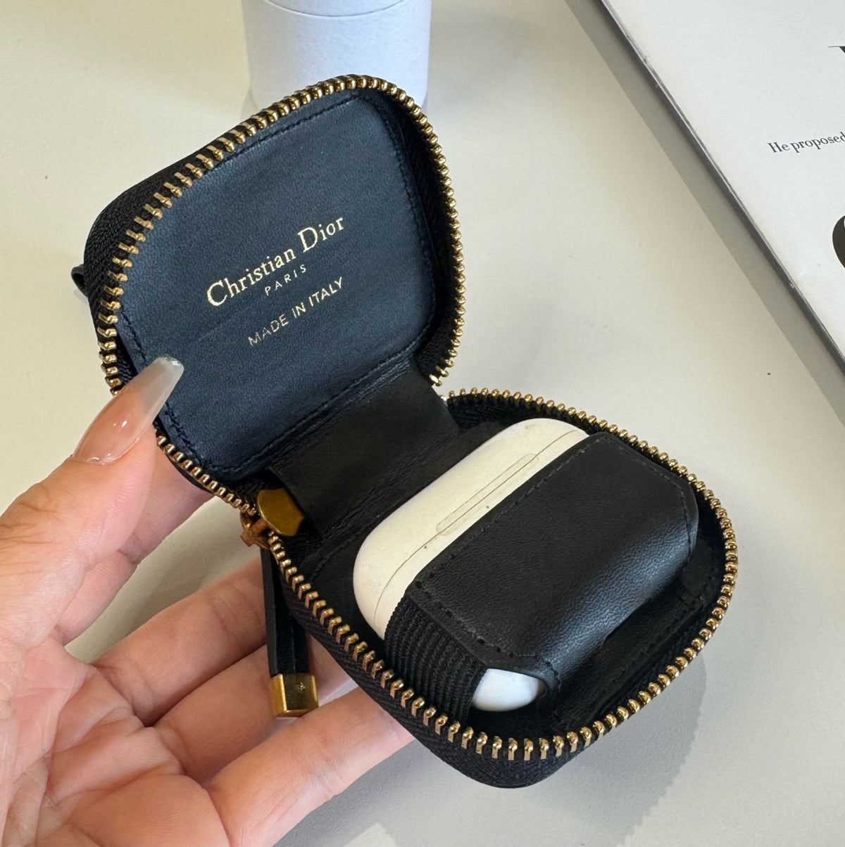 Dior Montaigne AirPods Bag Charm