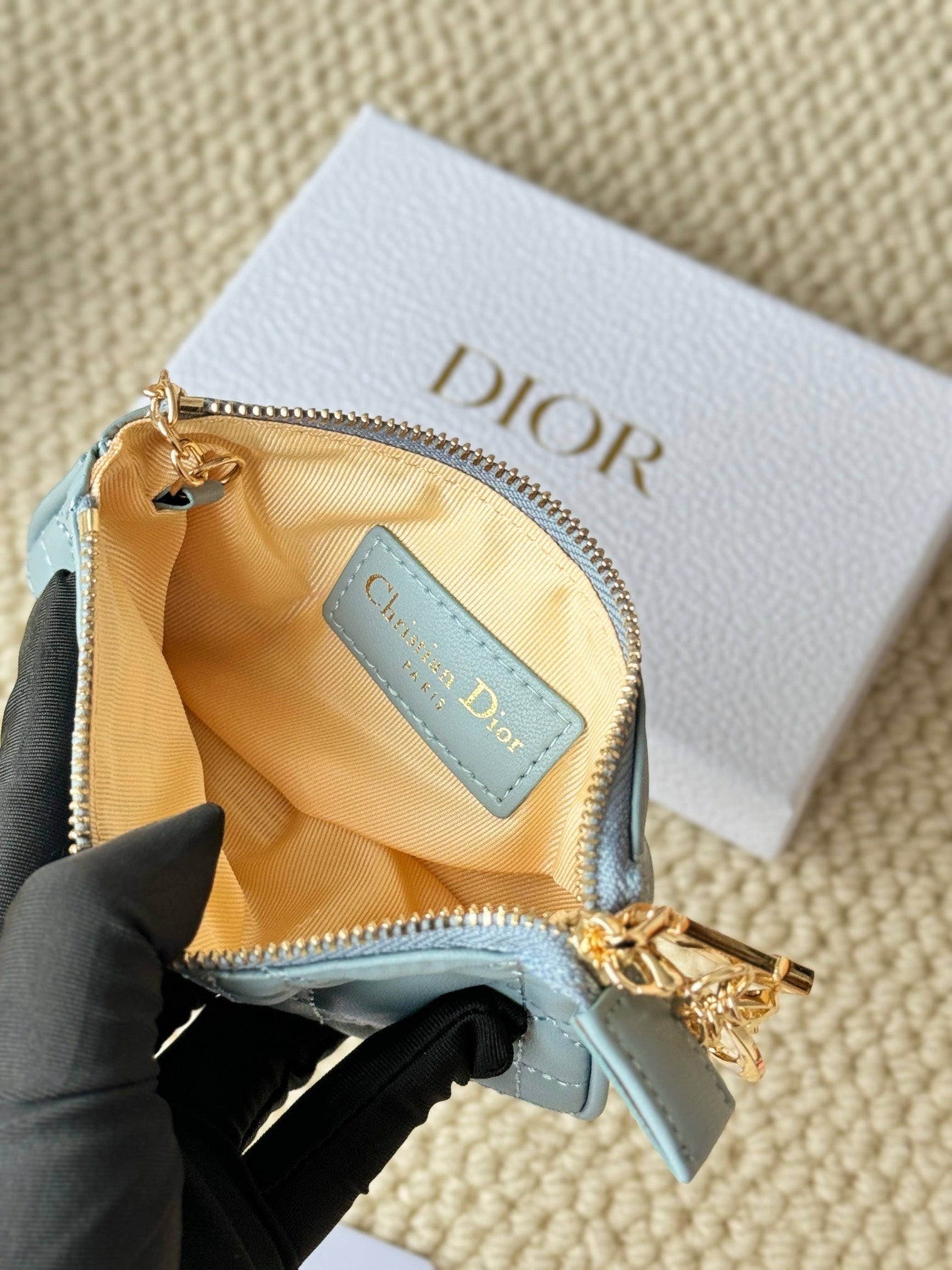 Dior 2026 Key Pouch 14.5cm Lambskin