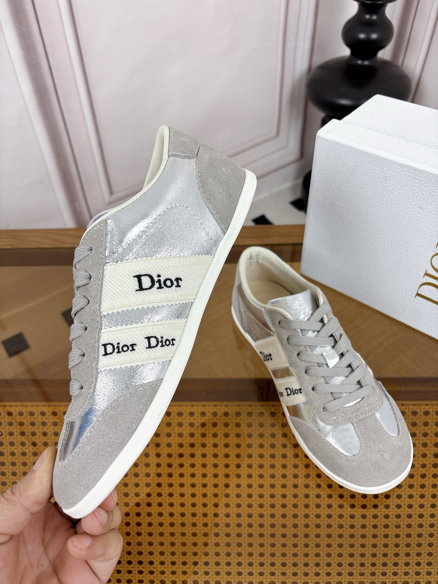 Dior 2026 Sneakers Suede Leather 931862