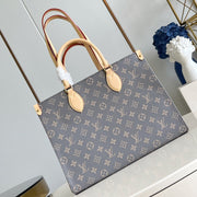 ONTHEGO MM 35CM GRAY BEIGE MONOGRAM CANVAS