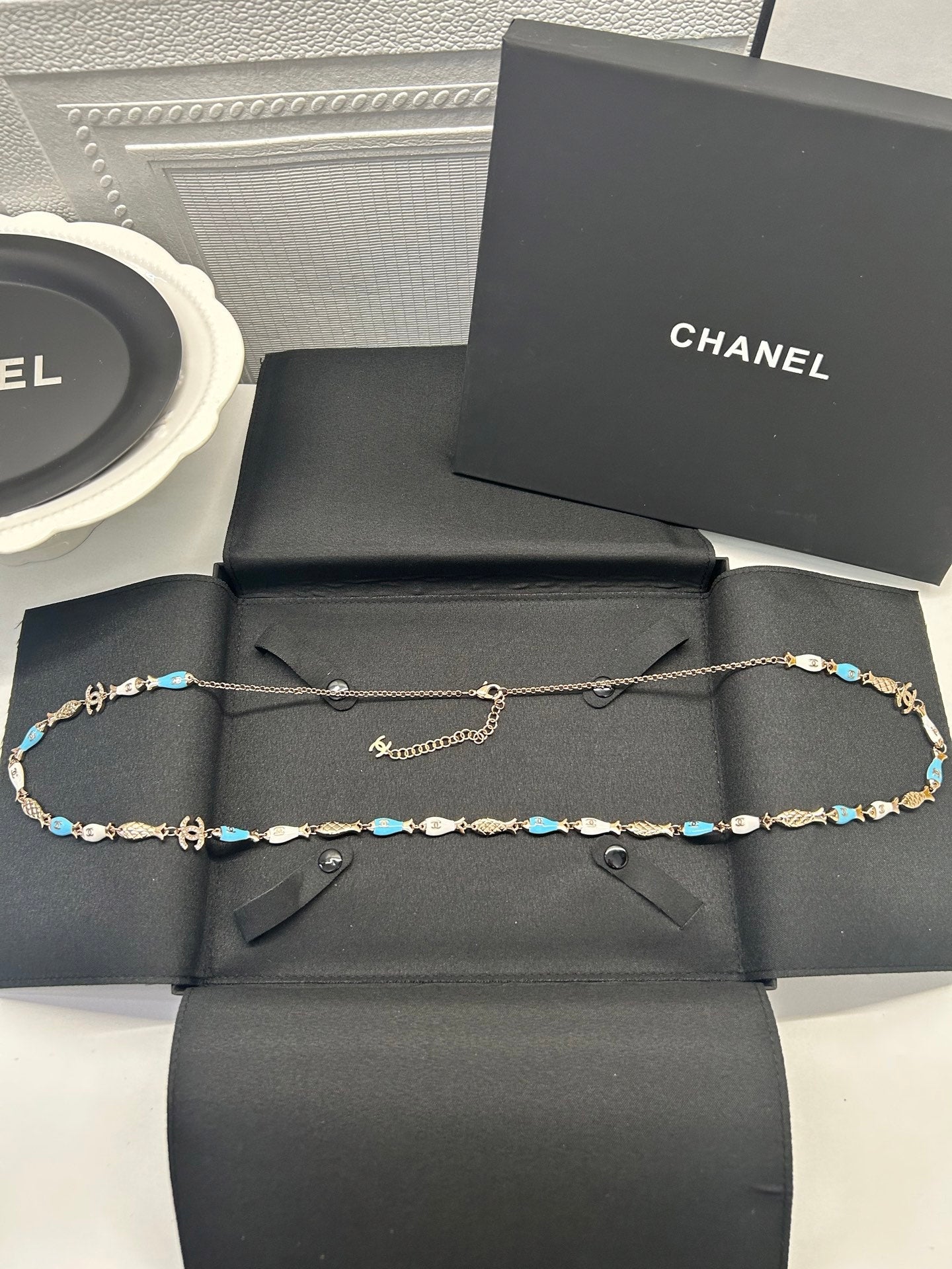 Chanel 2026 Fish Charm Chain Belt 213294