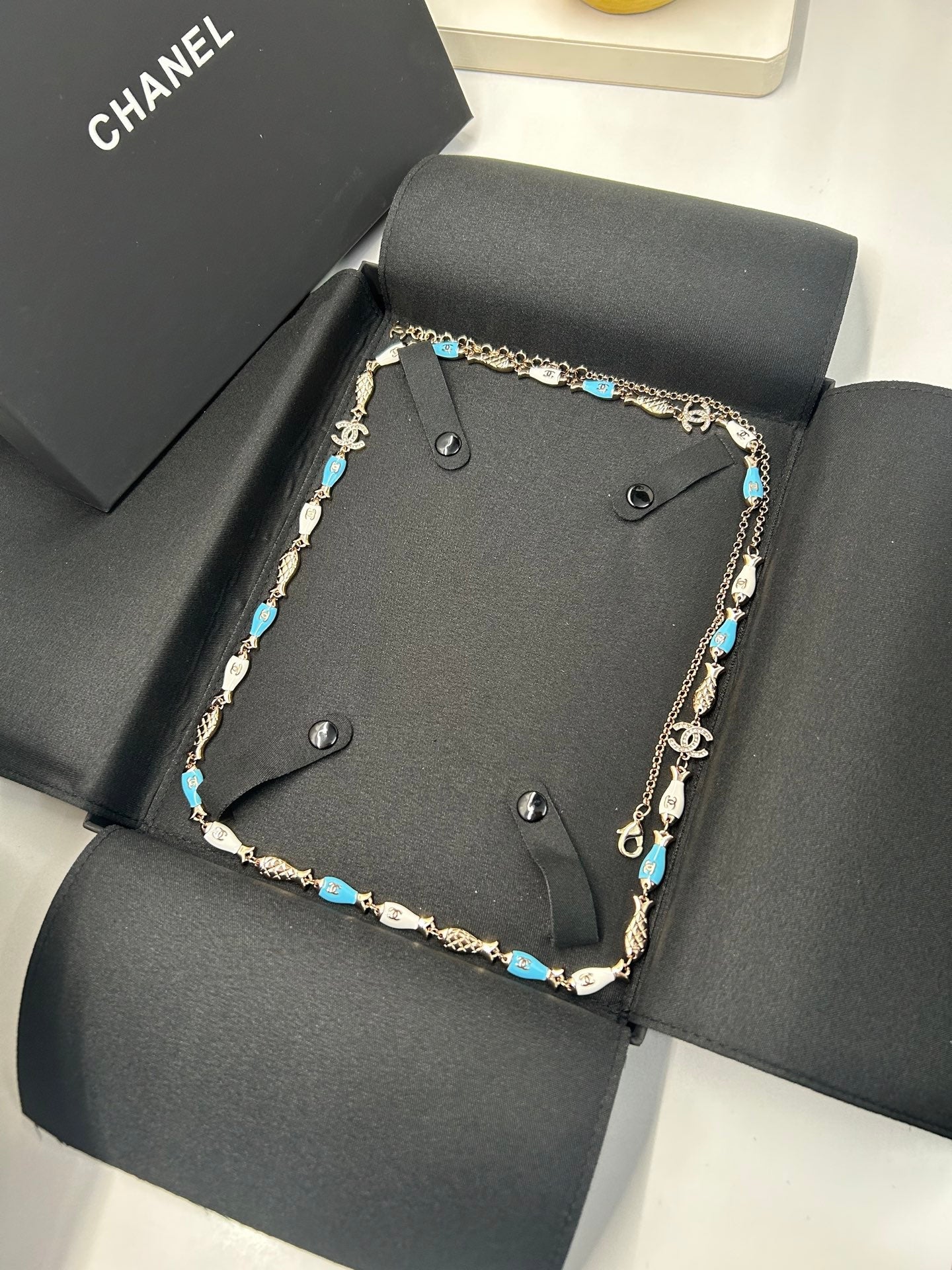 Chanel 2026 Fish Charm Chain Belt 213294