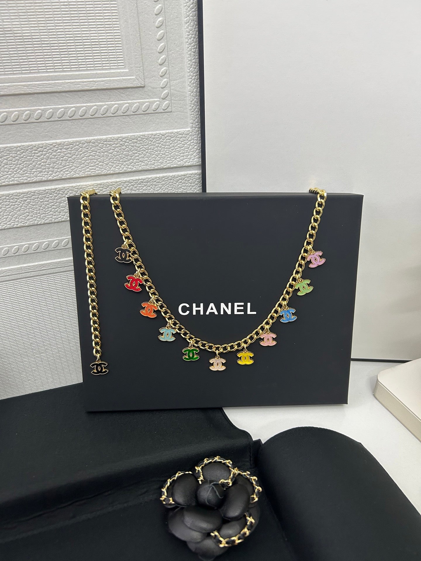 Chanel 2026 Enamel CC Chain Belt 214359