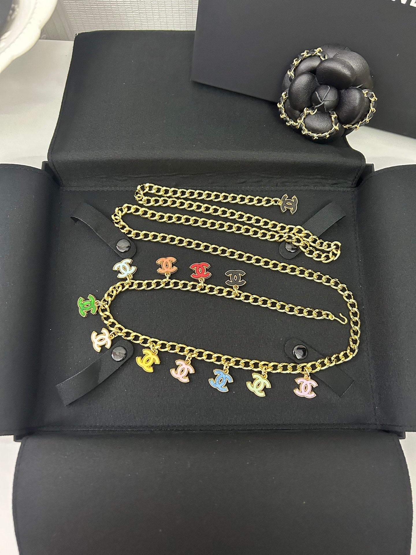 Chanel 2026 Enamel CC Chain Belt 214359