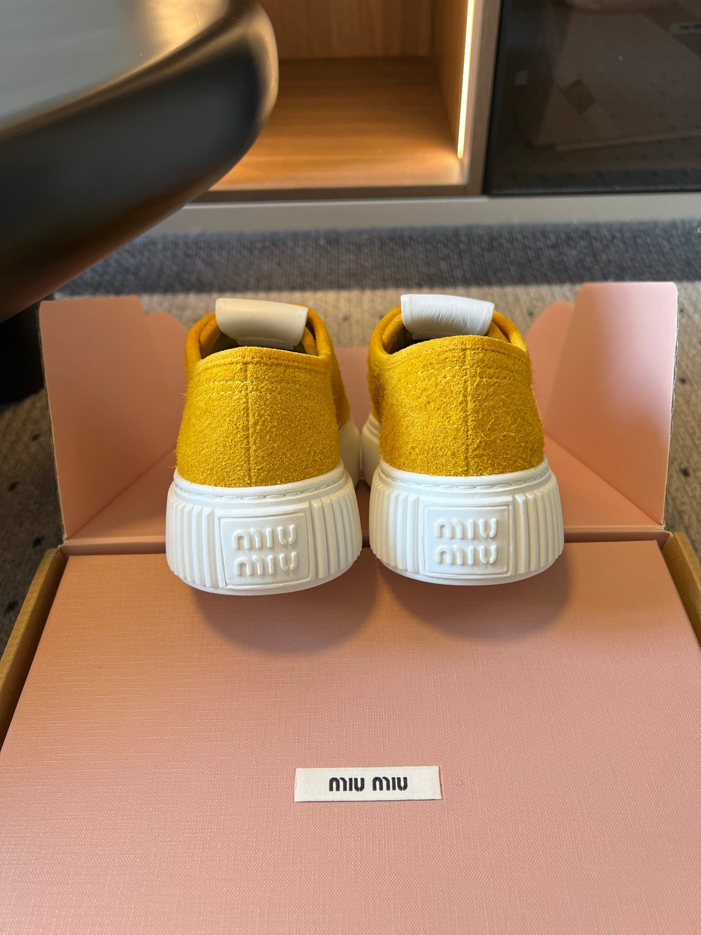 Miu Miu 2026 Platform Sneakers Suede 994227