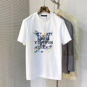 LV T-SHIRT WHITE MIX COLORFUL COTTON 239605