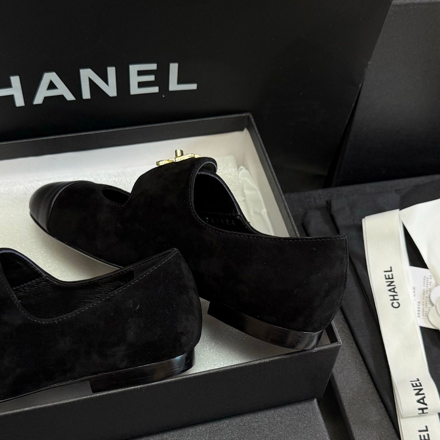Chanel 2026 Ballet Flats Suede Leather 943016